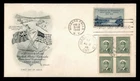 DR WHO 1948 FDC CANADA FRIENDSHIP ANIV MIXED FRANK COMBO ARTMASTER CACHET w30353