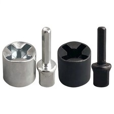 Universal Jack Socket Adapter For Scissor Car Jack Steel Easy Tire Change Tool &