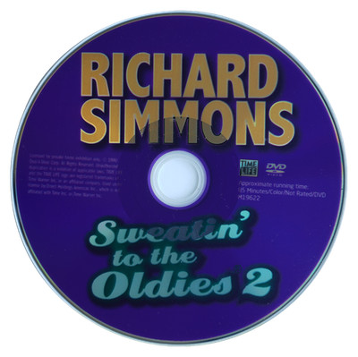 Richard Simmons Sweatin' to the Oldies 2 DVD 1990 Workout Fitness
