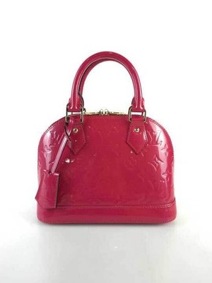 Louis Vuitton Vernis Monogram Alma BB Tote Bag Crossbody M91771 11358 144568085