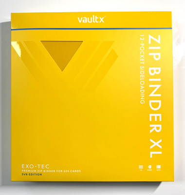 Vault X - 12 Pocket Exo Tec Zip Binder Pokemon Surging Sparks SV8 Edition - Neu