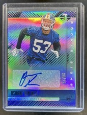 2019 Panini Illusions Oshane Ximines Rookie Signs RC Black Auto #/25 Giants