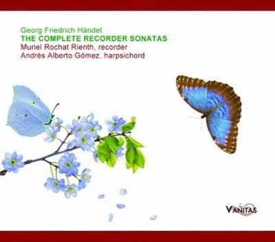 Handel / Rienth,Muri - Complete Recorder Sonatas [New CD] Digipack Packa