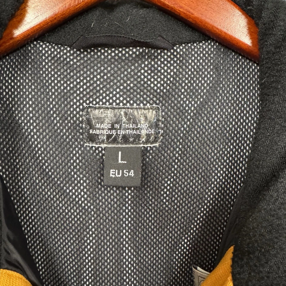 Yamaha Men’s Large Snowmobile Jacket Yellow Gray Waterproof Winter Coat EU 54 - Image 3 of 4