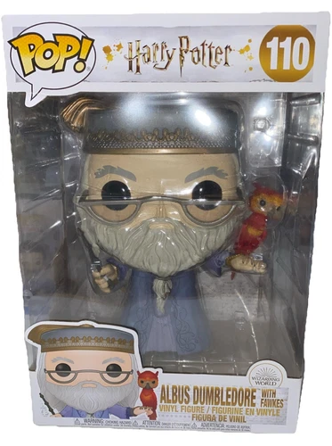 Funko Pop! Movies: Harry Potter - Albus Dumbledore with Fawkes (10 inch) 48038