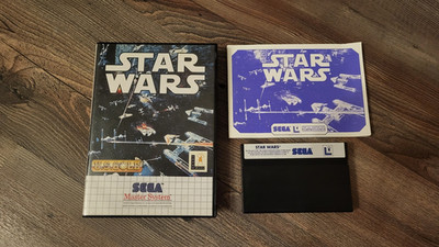 STAR WARS SEGA Master System OVP/CIP + Anleitung- Top-Zustand - dt. PAL Version