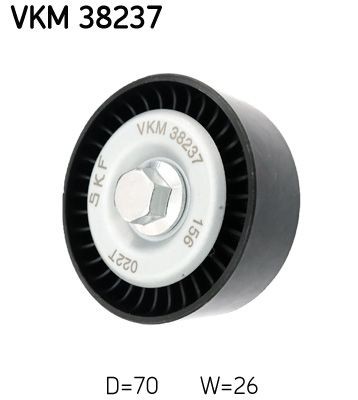 NEU - SKF VKM38237 Umlenk-/FüHrungsrolle, Keilrippenriemen FüR BMW-image