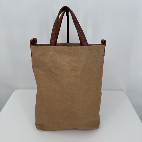 Uashmama OTTI TOTE WASHABLE PAPER “Missing Crossbody Strap” Minimalist City