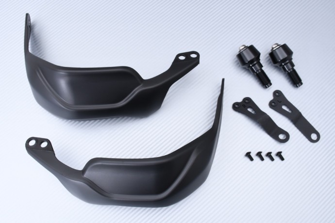 Paramains Tenere 700 World Raid 2022-2025 kit complet noir en alu