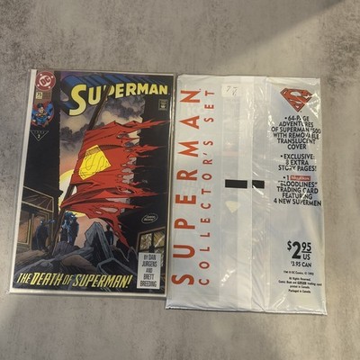 Superman Vol. II #75 2nd Printing (JAN 93) Death Of Superman Doomsday DC Comics