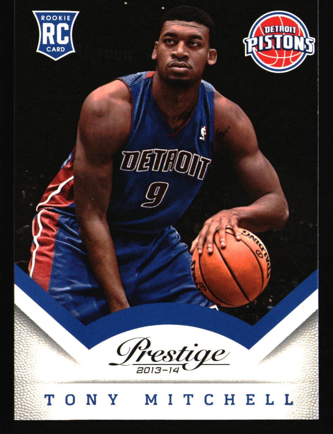 2013-14 Panini Prestige TONY MITCHELL Detroit Pistons #196