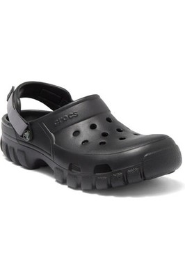 Crocs Offroad Sport Clog Adjustable Heel Strap Rugged Lug Sole Black SZ 10M NEW