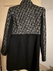 Wool & Cashmere Grey & Black Herringbone Coat SZ 42ITA/ 6USA Made In Italy — photo 8