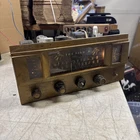 Vintage 1950s The Fisher Model 500 Receiver Mono Amplifier Tube Powers on & work