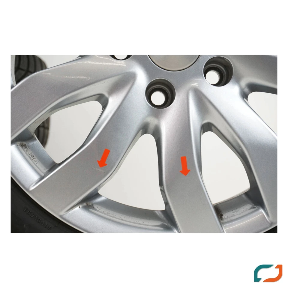 Winterräder Seat Leon 5F Skoda Octavia 5E SuperB 3T Winterreifen 205/55 R16 91H - Bild 3 von 4