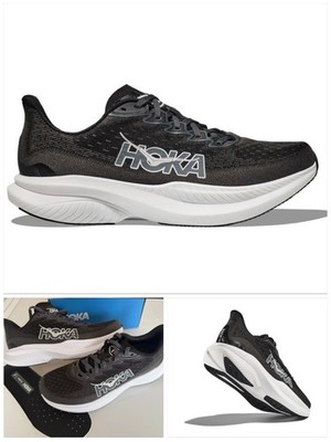  HOKA Mach 6 Damen Sneaker Running Shoes   EU 40 US 8  schwarz   NEU 