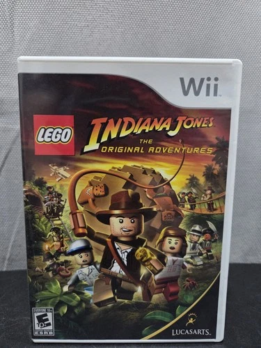 LEGO Indiana Jones the Original Adventure (Nintendo Wii) CIB COMPLETE Tested
