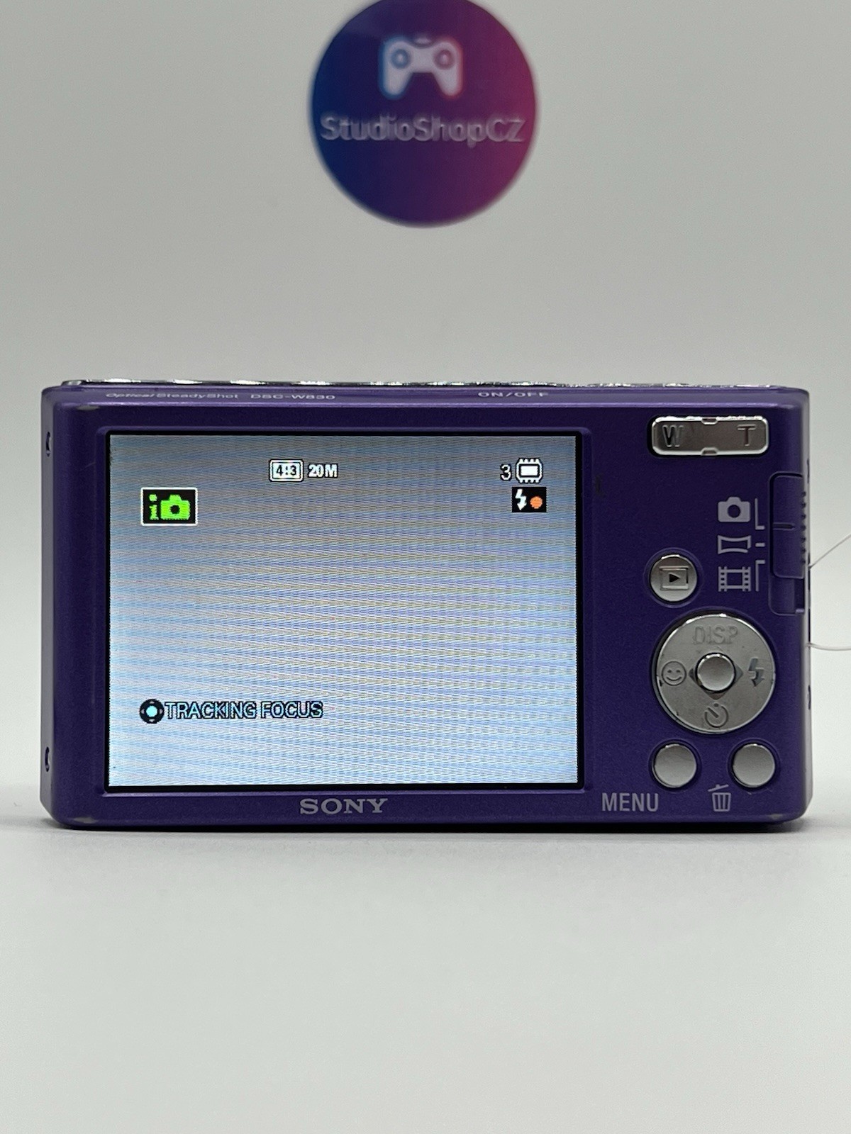 Sony Cyber-shot DSC-W830 Purple 20.1 MP 8X Camera image 5