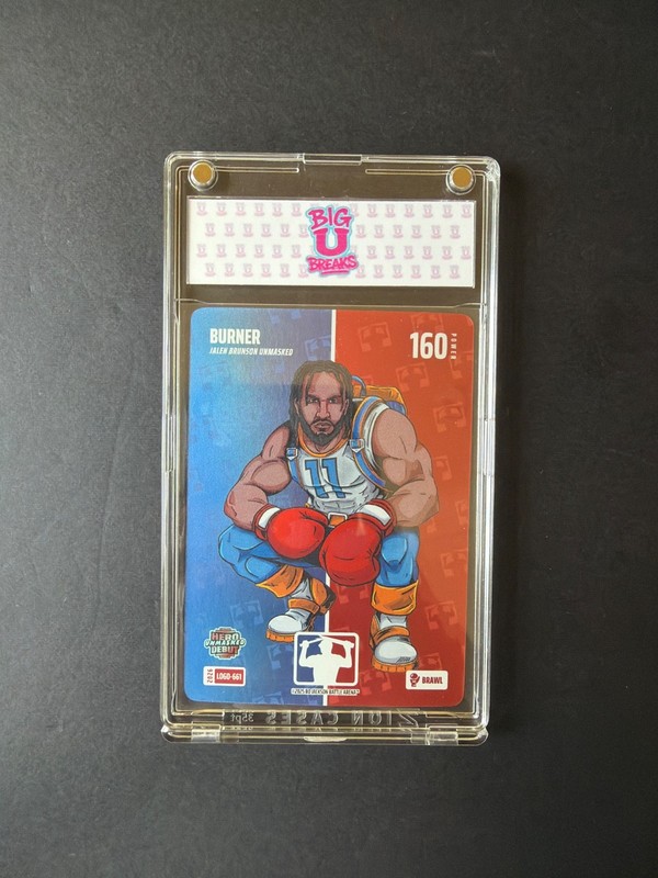 Burner Jalen Brunson Unmasked Bo Jackson Battle Arena 160 Power Brawl LOGO-661