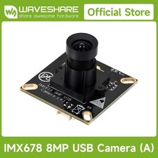 Waveshare IMX678 8MP M12 USB Camera Module IMX678 Sensor Chip USB2.0 Port