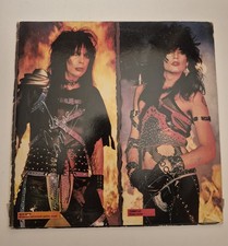 Motley Crue Partial Album Cover Signed Mick Mars Tommy Lee