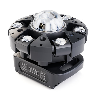 540° Rotation Laser Moving Head Light RGBW Beam DMX 5in1 Disco DJ Party Bar