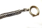 FANTASTIC VINTAGE ANTIQUE BRAIDED  SILVER NECKLACE WITH LOCKET AND PHOTO — photo 5