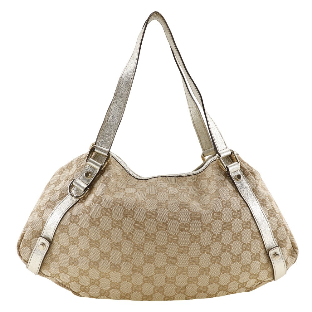 GUCCI GG Canvas Tote Bag in Beige for Women-image