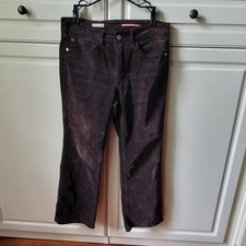 ANTHROPOLOGIE Pilcro Brown Corduroy Straight Leg Ankle Pants Size 29