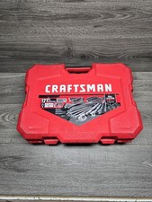 Craftsman 121 Pc Gunmetal Chrome Set