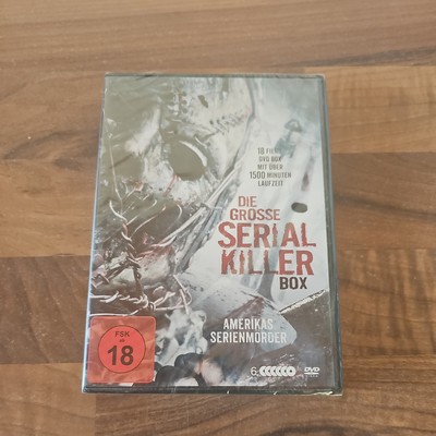 Die große Serienkiller-Box - 18 Filme  6 DVD's/NEU/OVP FSK 18