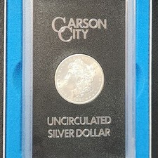 1883-CC Uncirculated $1 Morgan Silver Dollar GSA With Box/Coa - Z-Z225