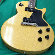 Guitarra Especial Edwards por ESP Les Paul E-LS-90LT TV-Pastilla Seymour Duncan Amarilla