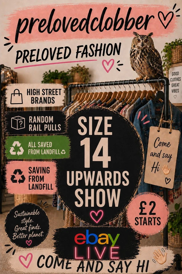 Womenswear- Size 14 Up To Size 26- Mixed Brands- Starts £2- 06/06/26