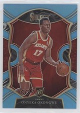 2020-21 Panini Select Concourse Light Blue Prizm 251/299 Onyeka Okongwu #66 14sx