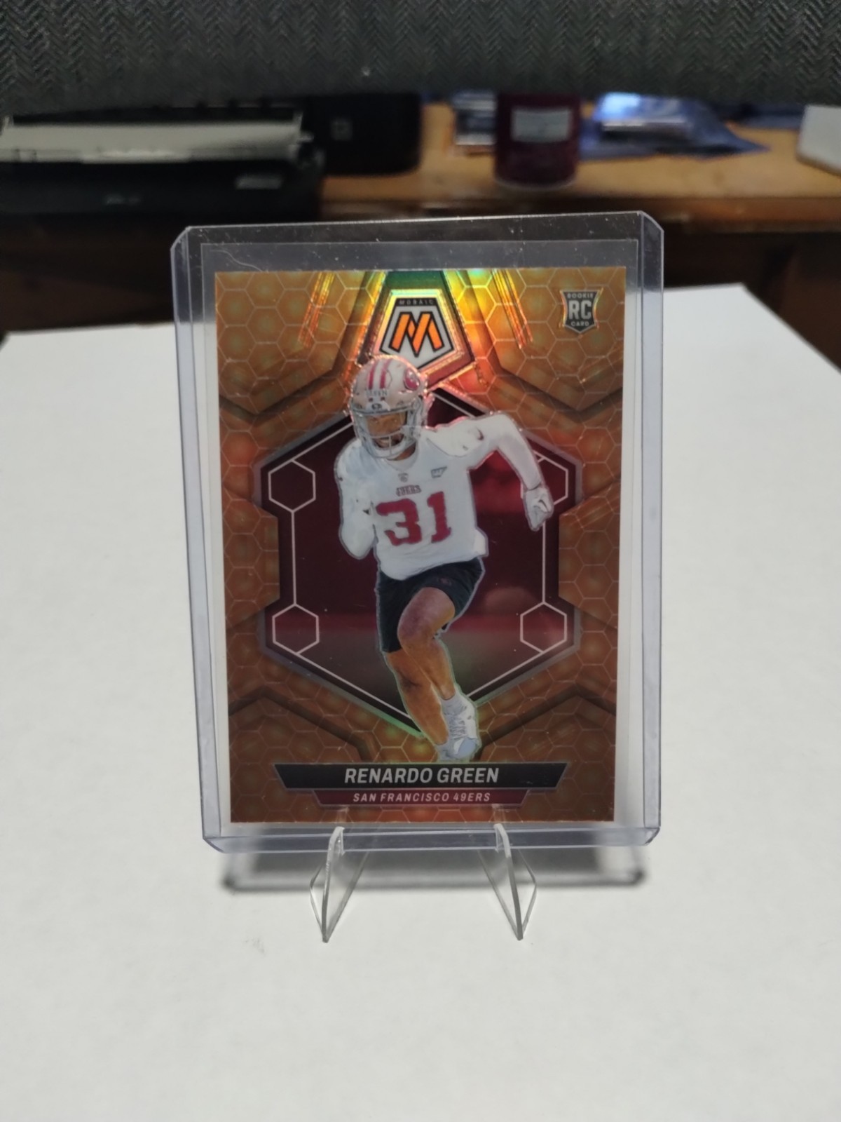 Renardo Green Panini Mosaic #358 Honeycomb