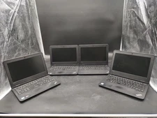 Lot of 4 Lenovo Thinkpad 11e i3 7100U @ 2.40GHz 12GB RAM 168GB SSD NO OS