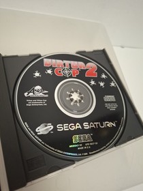 VIRTUA COP 2 SEGA SATURN GAME WITH MANUAL CLEAN DISC TESTED PAL