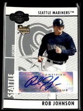 2008 Topps Co-Signers Auto Rob Johnson RC Auto Seattle Mariners #112