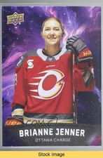2025-26 Upper Deck PWHL Showcase Purple /250 Brianne Jenner #2 READ 07lv