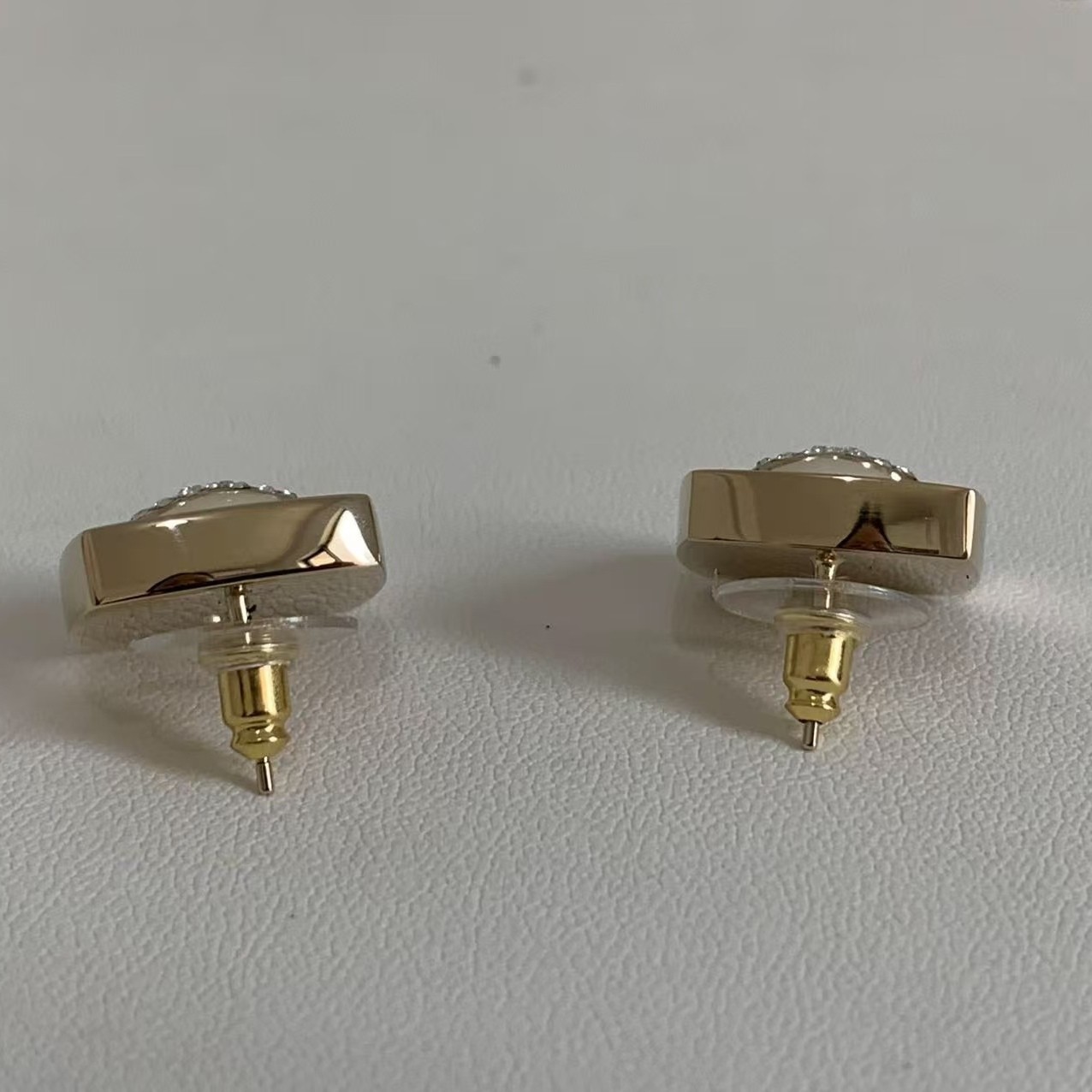 Authentic CHANEL Coco Mark stud Earrings - image 3