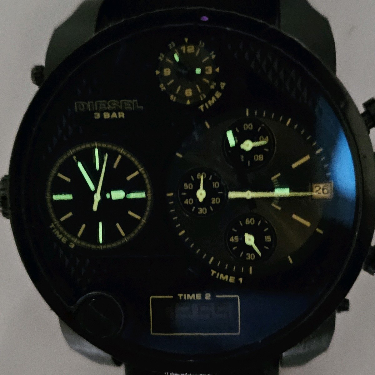 Diesel Mr Big Daddy Men's Watch - Fully working with New Batteries View 3
