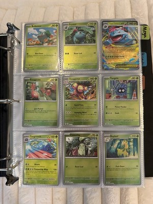 Pokemon TCG Mega Evolutions Full Base Set W/ Holo s & EX s