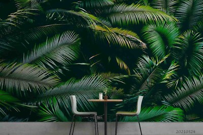 3D Green Plant Nature Wallpaper Wall Murals Removable Wallpaper