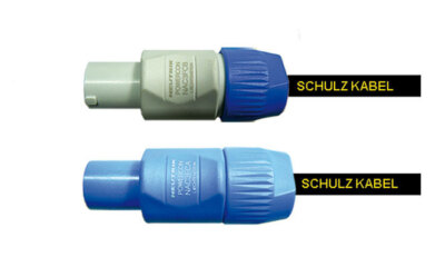 Schulz PPST 3 PowerCon-Kabel 3 Meter Netzkabel Strom BI 10 VDE Neutrik Stecker
