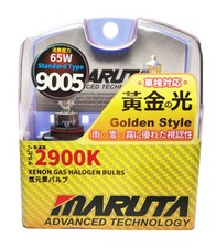 MARUTA� 9005 65W (hb3) Yellow 2900K 12V Xenon Gas Filled Headlight Bulbs 