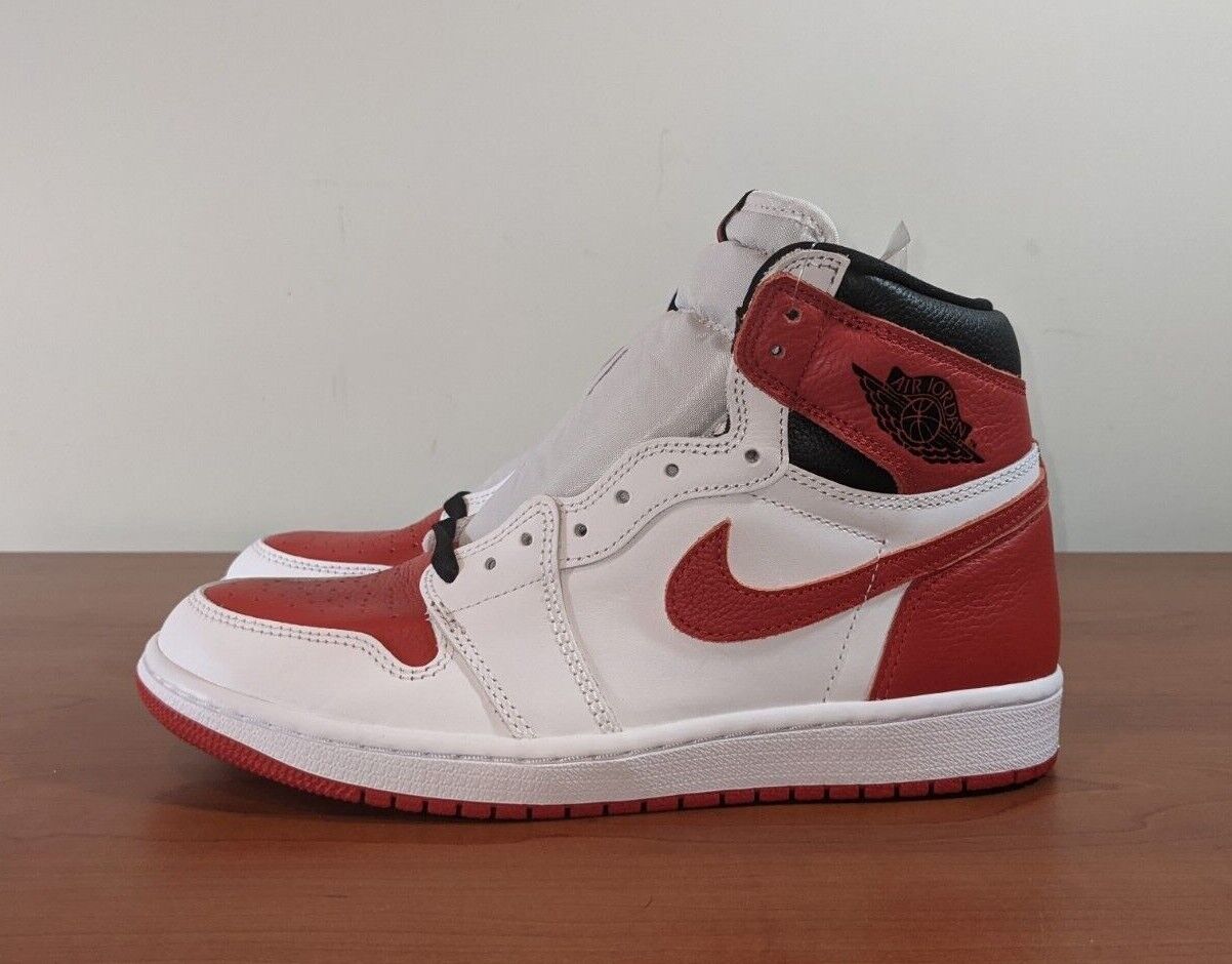 Nike Air Jordan 1 Retro OG Heritage Red 555088-161 Size eBay