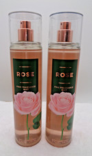2 x Bath  Body Works ROSE Fine Fragrance Mist Spray 8 oz each