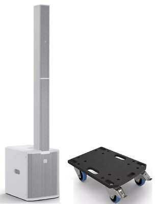 LD Systems Maui 28 G3 W Compact Cardioid Column PA + Castor board for MAUI 28 G3