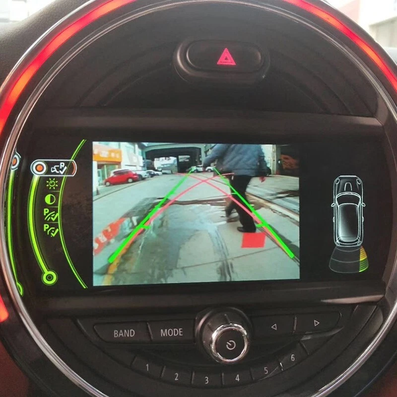 Car Backup Rear View Camera For MINI Cooper Clubman F55 F56 F57 park Adaptor - Image 3 of 4